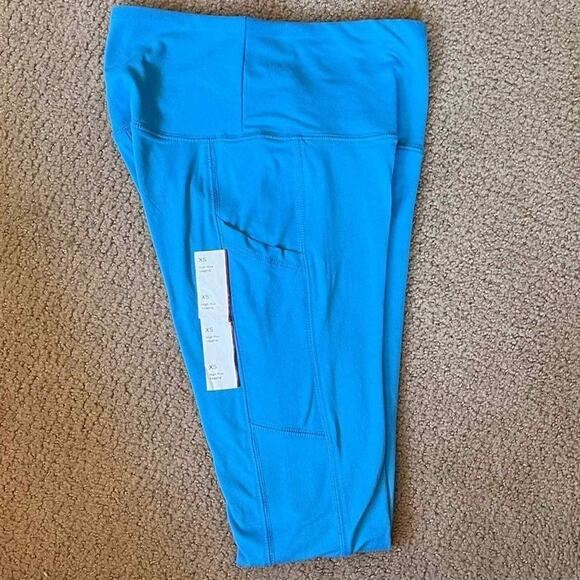 Wild Fable Women's High-Waisted Ultra Soft Leggings Azure XS NEW! - Picture 4 of 11